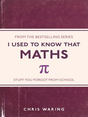 cover image of I Used to Know That